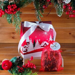 Holiday Tea Box – Karácsonyi ajándék díszdobozban