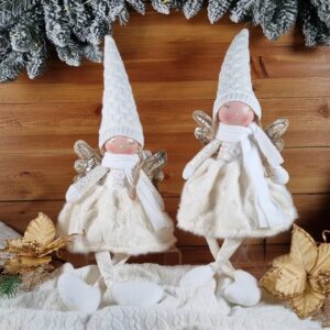 Lógólábú plüss angyalka