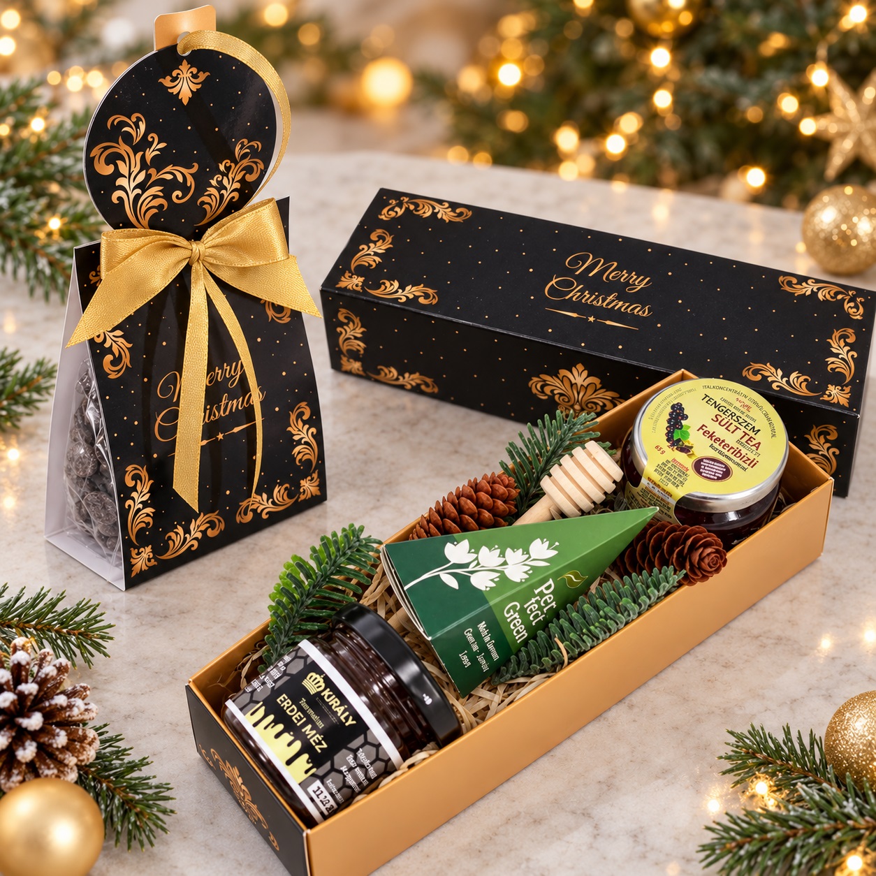 Golden Christmas – Midnight Spice Duopack | Férfi karácsonyi ajándékszett