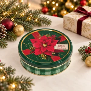 Christmas Elegance – Karácsonyi keksz fémdobozban 114 g