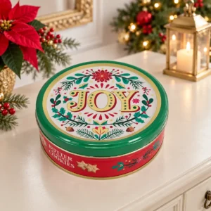 Christmas Joy – Karácsonyi keksz fémdobozban 114 g