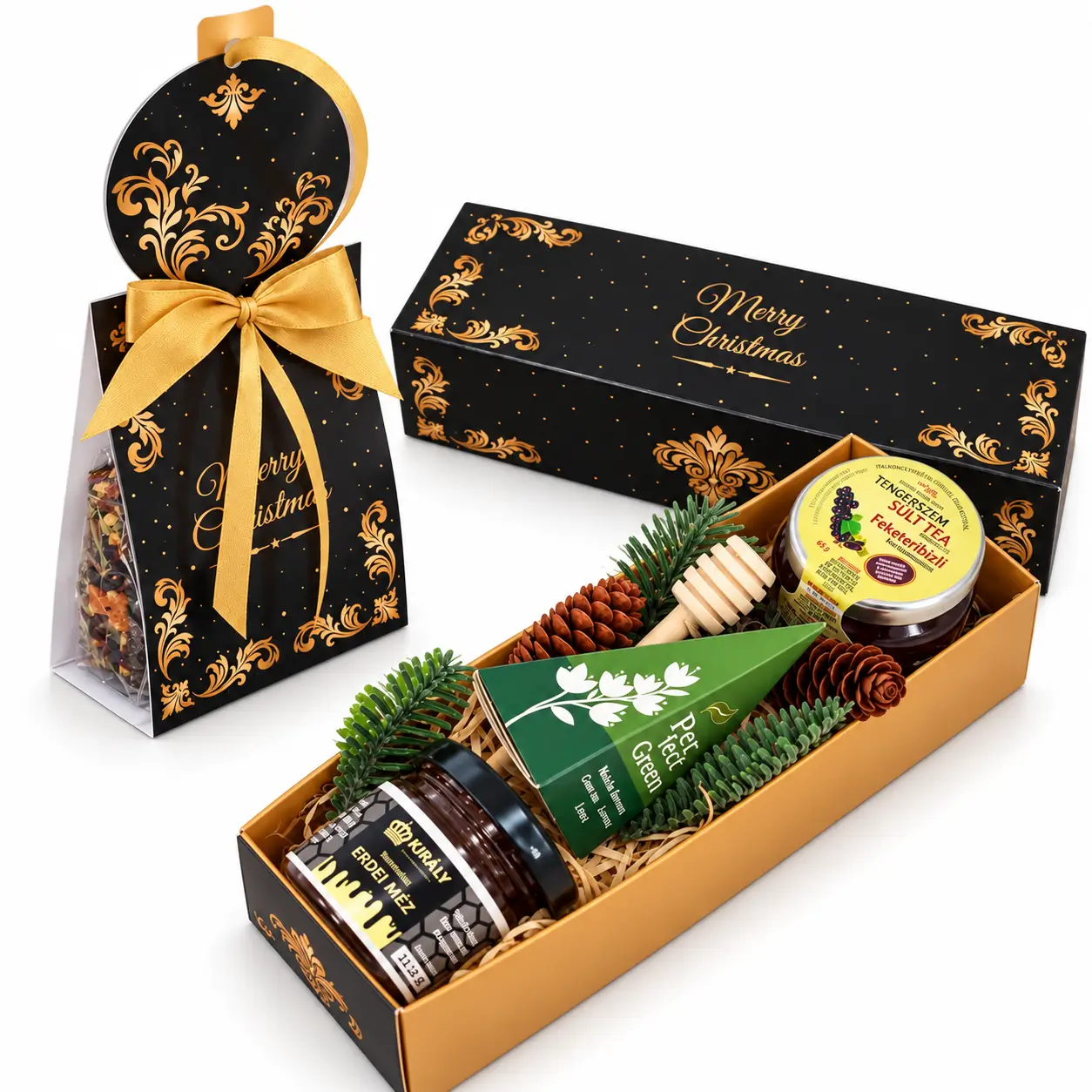 Golden Christmas – Midnight Spice Duopack | Férfi karácsonyi ajándékszett - Image 6