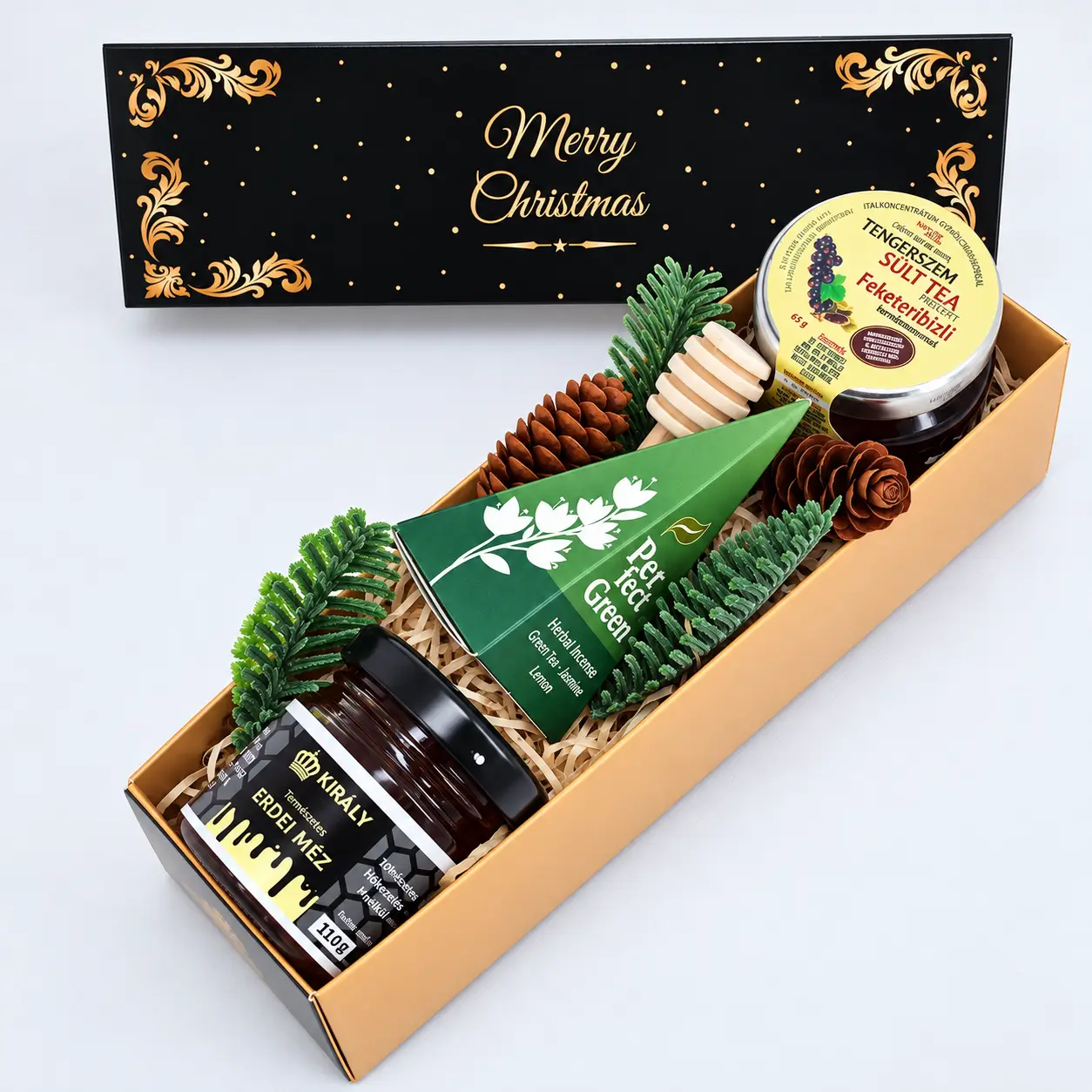 Golden Christmas – Midnight Spice Duopack | Férfi karácsonyi ajándékszett - Image 7