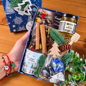 Winter Spice Moments – Akácmézes, forraltbor-fűszeres karácsonyi ajándékcsomag